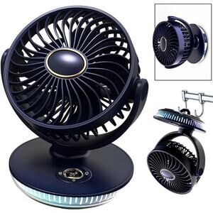 3-in-1 Rechargeable Desk Fan